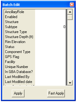 Batch Edit Selection