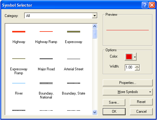 Symbol Selector