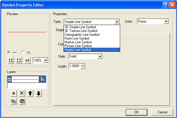 Symbol Property Editor