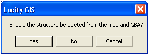 Delete Structure Prompt