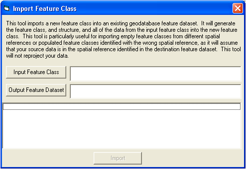 Import Feature Class