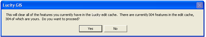 Clear Edit Cache Prompt