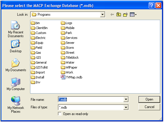 MACP Database Loc