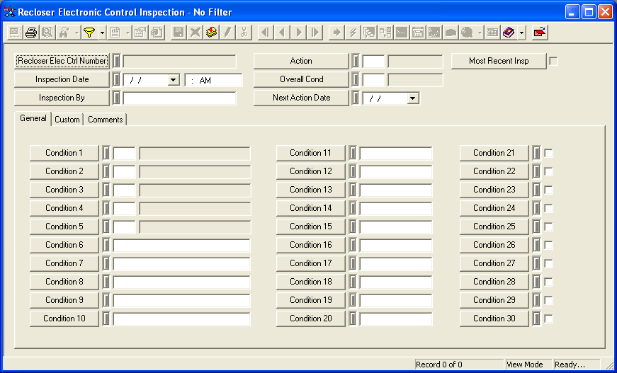 Recloser Electronic Control Insp