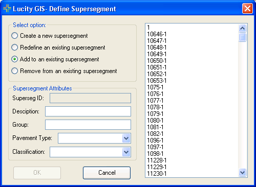 define superseg_attributes