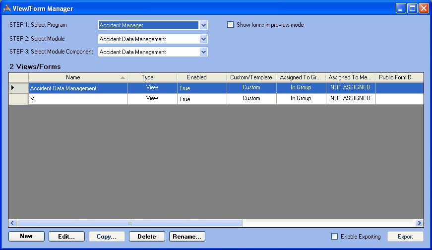 Form Mgr