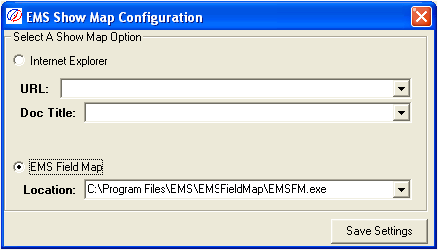 EMS Show Map Config