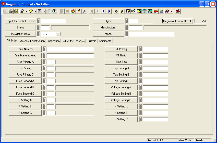 Regulator Control