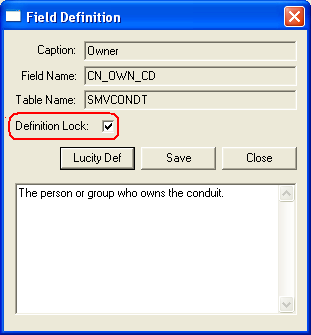Definition Lock