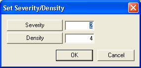 Set Severity Density