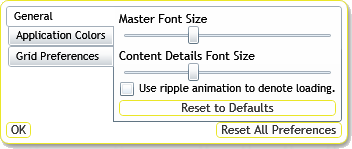 web preferences general