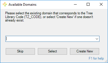 tree available domains