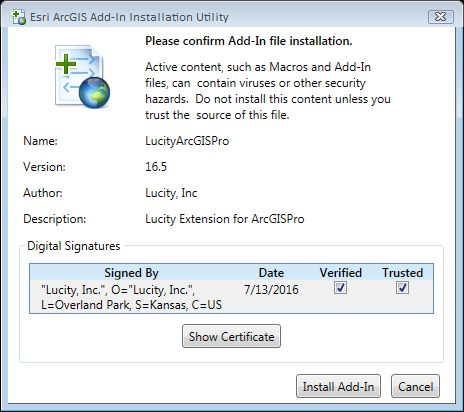 install extension