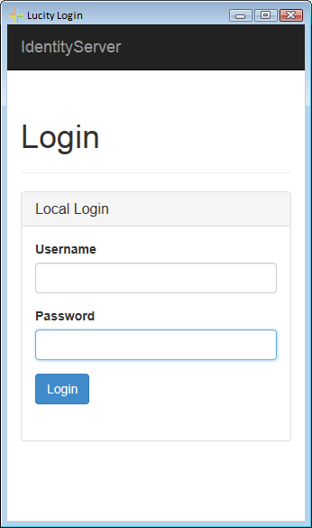 REST API login