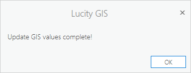 update values complete