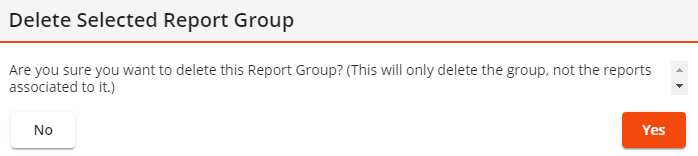delete report group