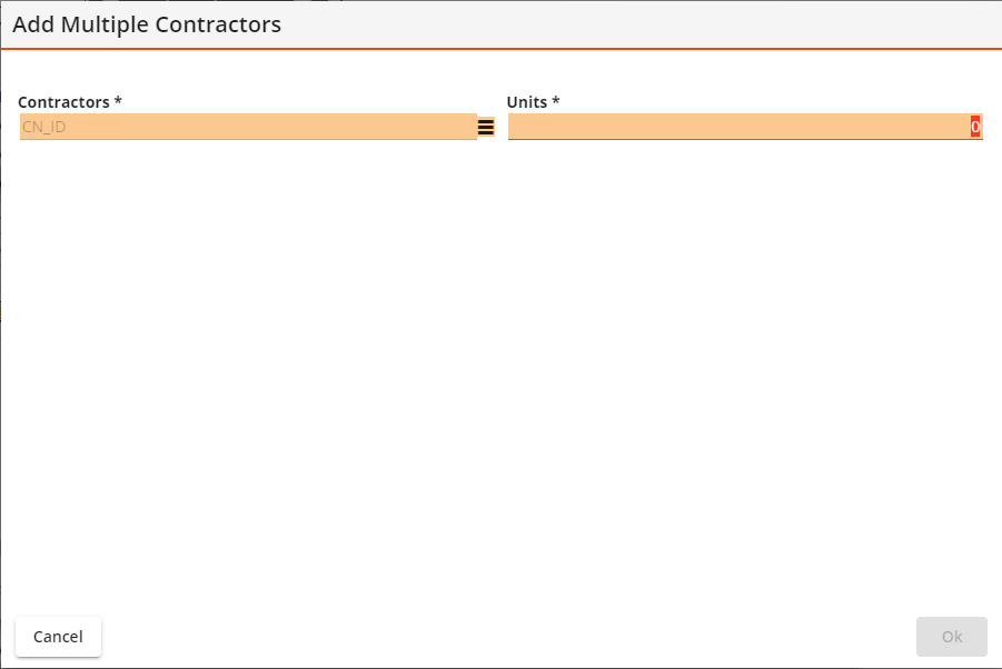 add multiple contractors to task setup toolkit