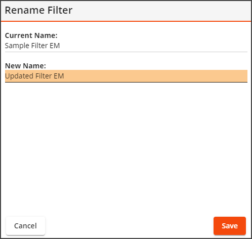 rename filter window