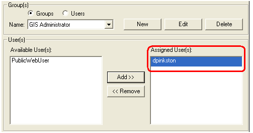 Assigning Users to Groups