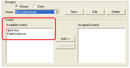 Assigning Users to Groups