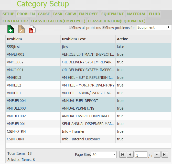 work flow setup records