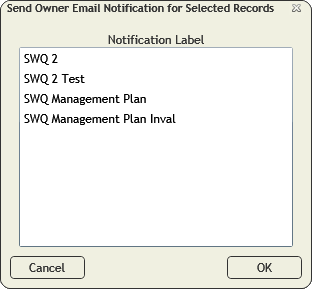 owner email notifications